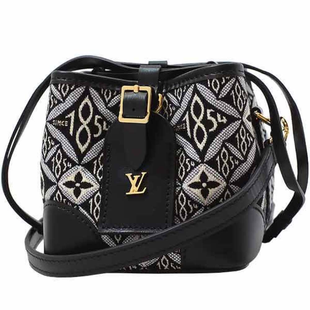 Louis Vuitton Noe Monogram Jacquard SINCE 1984 black shoulder bag